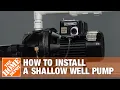 Shallow Well Pump Everbilt Jet Well Pump Installation The Home Depot