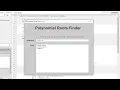 MATLAB Apps Polynomial Roots Finder App Can Solve Any Order Polynomial Equation Full Project