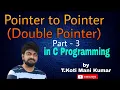 Pointer to Pointer Double Pointer in C Programming Part 3 by Koti