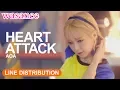 Download Lagu AOA - Heart Attack「without Seolhyun , Choa」- Line Distribution (Color Coded Live)