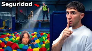 Me infiltré en un Parque de Trampolines por 24 Horas