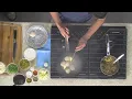 Seared scallops with Golden Eagle Inn Restaurant Pub