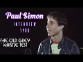 Paul Simon Interview - 1st Nov 1980 Old Grey Whistle Test BBC Archive Annie Nightingale
