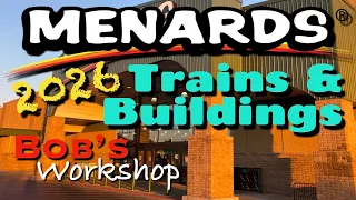 Menards Trains at the Loveland Ohio store in Late February 2026 O Scale Gauge Lionel MTH