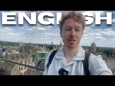 Learn English Naturally As I Walk Around Oxford | Comprehensible Input