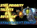 TBC Enhancement Shaman PvE QUICK Guide Stat Priority Talents and Single Target