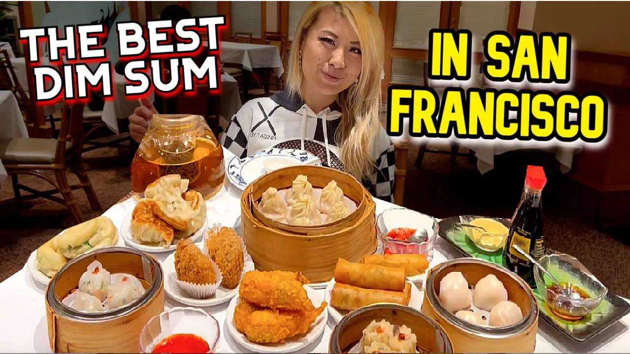 THE BEST DIM SUM SPOT IN San Francisco!! at Yank Sing in CA #RainaisCrazy
