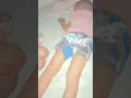 Little boy sleeps wearing multiple layers of underwear in Neimenggu China