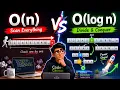 Linear Search vs Binary Search Explained Visually with Code