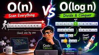 Linear Search vs Binary Search Explained Visually with Code