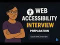 WCAG Interview Prep Master Ace Your Accessibility Test 2025