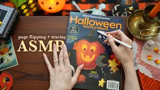 ASMR Whispering and Flipping Through a Halloween Magazine 🎃