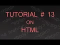 Tutorial 13 Block Level Inline Elements Div Span