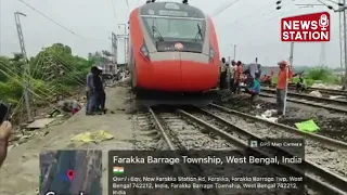 Vande Bharat Becomes First Coaching Train to Cross Restored New Farakka Section | News Station