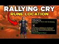 How To Get RALLYING CRY RUNE - World of Warcraft Classic Season of Discovery