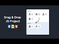 Dynamic Drag Drop Project Using HTML CSS JavaScript