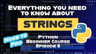 Simple String Methods Ep 6 Learn Python Noob to Pro