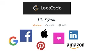 LeetCode 15 3Sum - Interview Prep Ep 20