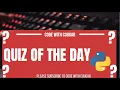 Coding Programming Quiz 7 List Slicing in Python