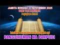 JAMITA MINGGU 23 NOVEMBER 2025: PANGUHUMAN NA PARPUDI (PANGUNGKAPON 20:11-15)