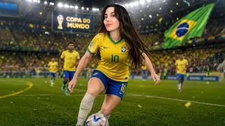 CAROL na COPA do MUNDO com BRASIL!