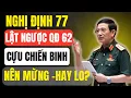 Download Lagu BẤT NGỜ LỚN: Nghị Định 77 LẬT NGƯỢC Quyết Định 62 – CỰU CHIẾN BINH Nên Vui, Hay Lại Thêm Lo?