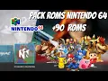 PACK ROMS NINTENDO 64 90 ROMS RETROARCH BATOCERA RETROBAT ANDROID ETC