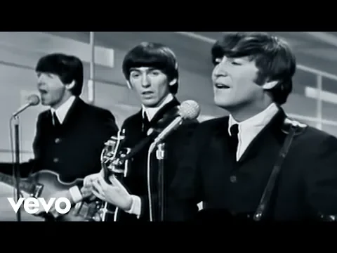 Download MP3 The Beatles - I Want To Hold Your Hand - Performed Live On The Ed Sullivan Show 2/9/64
