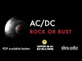 AC/DC - Rock or Bust | Drum Cover + Scrolling Sheet