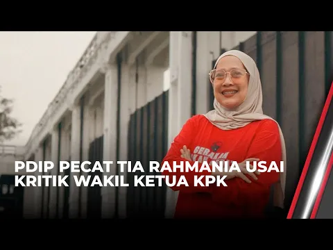 Anggota DPR Terpilih Tia Rahmania Dipecat PDIP, Ini Alasannya