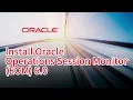 Install Oracle Operations Session Monitor EOM 6 0