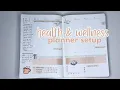 2025 Health and Wellness Planner Set Up and Flip Through A6 Sterling Ink Common Planner