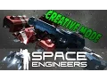 Space Engineers Creative Mode Gameplay - How To Build Your First Ship