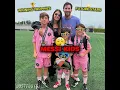 Messi kids are already winning trophies