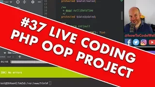 Live PHP Coding Stream Creating OOP course for FreeCodeCamp - Fixing PHPStan issues