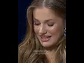 princess leonor is the copy of her father #princessleonor  #kingfelipe