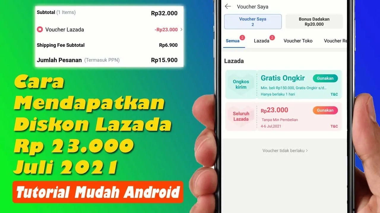 Kode Voucher Lazada 2021 (Gratis Ongkir, Diskon, dan Cashback)