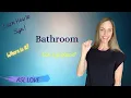 How to Sign - BATHROOM