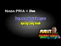JUDI || Roma Irama || KARAOKE Nada PRIA