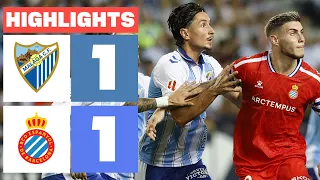 MÁLAGA CF 1 - 1 RCD ESPANYOL | RESUMEN LALIGA EA SPORTS