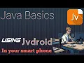 Java Basics Call cost program Java in mobile Jvdroid Java for Beginners StudyNowWithMadhav