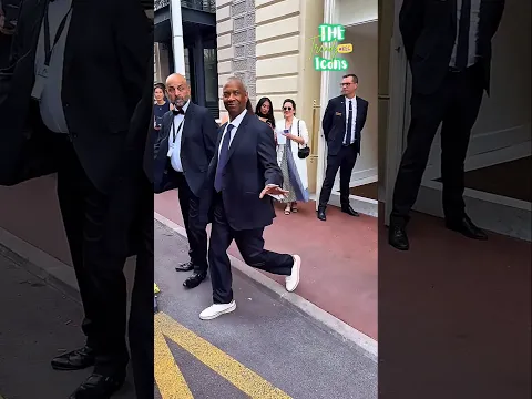 Denzel Washington Going Home From Work #denzelwashington