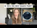 Sherwin Williams Tricorn Black Paint Review The BEST Black Paint Color