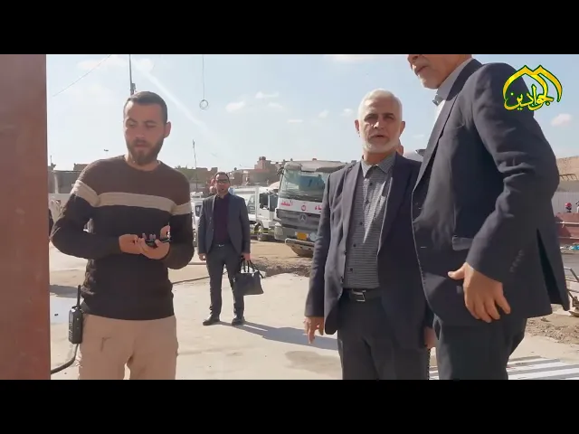 ⁣مع الشروع بخطة الزيارة الأمين العام  الدكتور حيدر الشمري  يجري جولة على المشاريع  العمرانية والخدمية