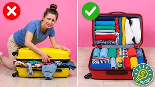 Packing Tricks That Save So Much Space by 5-Minute DECOR! 🤯