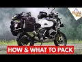 Motorcycle Touring Here s what to take and how to pack it