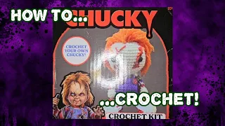 Five Below Child s Play Crochet Kit Chucky How to part 1