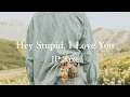 〈和訳〉Hey Stupid, I Love You - JP Saxe