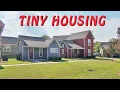 TINY HOUSE VILLAGE Drive Through - Student Housing Clemson University SC