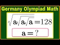 Germany Tricky Olympiad Math Problem Can You Solve This Nested Square Root Problem